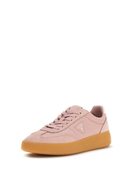 Sneakers Parlet rosa Guess con inserto in suede FLPPARFAB12