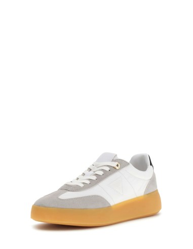 Sneakers Parlet con inserto in suede grigio...