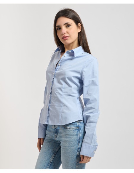 Camicia Celeste donna Guess W6RH66WH7P1