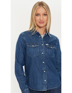 Camicia in denim donna Guess Jeans W4YH35D5E13