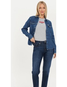 Camicia in denim donna Guess Jeans W4YH35D5E13 2