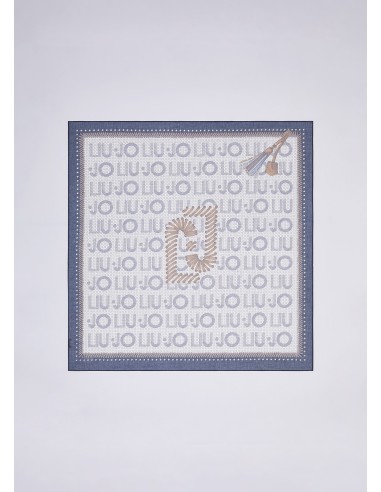 Foulard in grande con logo 2A6037T2745