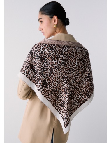 Bandana triangolare animalier Liu.jo 2A6046T2745