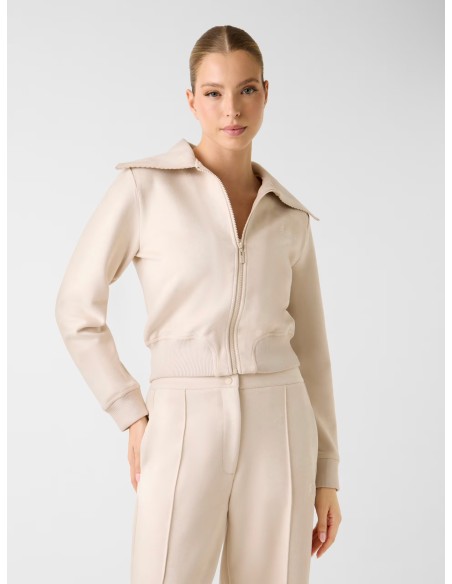 Giubbino in velluto beige Guess V6RQ04KCJY2