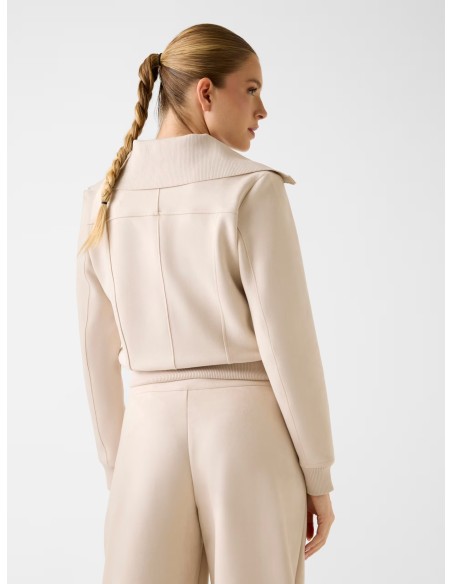 Giubbino in velluto beige Guess V6RQ04KCJY2