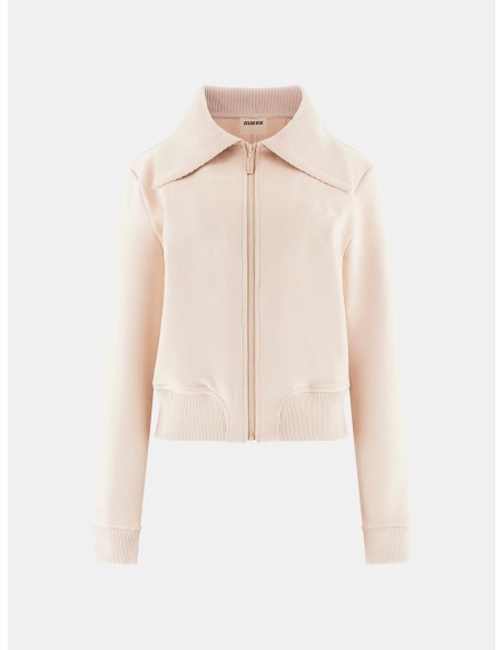 Giubbino in velluto beige Guess V6RQ04KCJY2