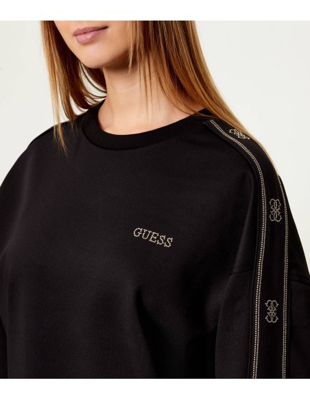 Felpa nero Guess V6RQ96KCX22