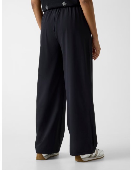 Pantalone gamba larga nero Guess V6RB21WL232