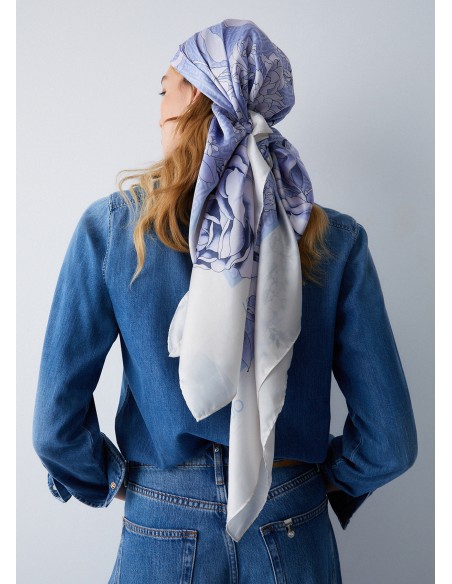 Foulard a fiori Liu.jo 2A6043T2745