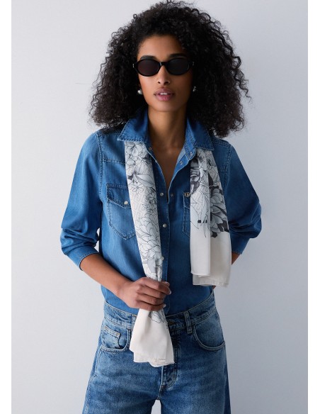 Foulard a fiori Liu.jo 2A6043T2745
