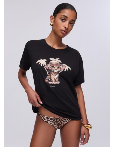 T-shirt con stampa Liu.jo VA6170JS003