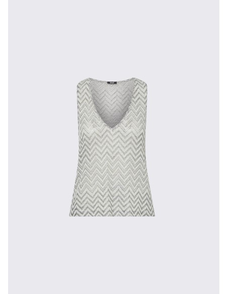 Completo in magia chevron grigio Liu.jo VA6175J3878