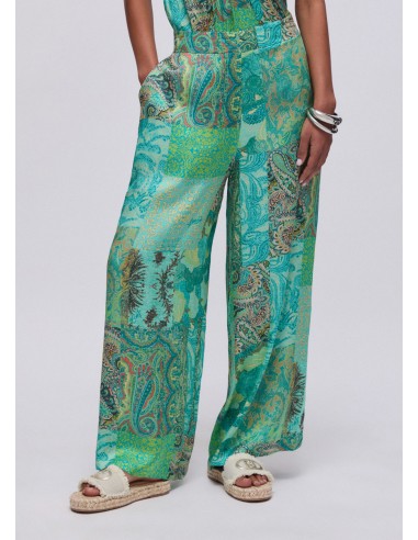 Pantalone in raso stampato Liu.jo VA6067TS124