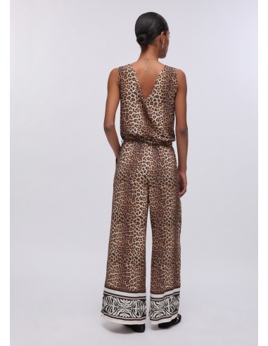 Tuta con stampa animalier Liu.jo VA6050TS123