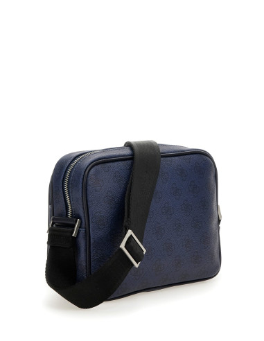 Borsa tracolla Blu Guess HMEVZLP3229