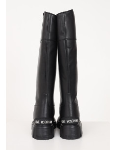 Stivale  nero in pelle  Love Moschino JA26015G1HIA0000 2
