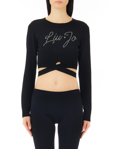Maglia Liu.jo nera 5F3004MS49I