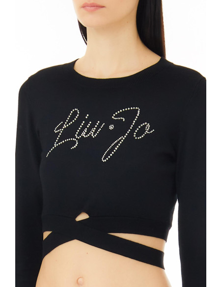 Maglia Liu.jo nera 5F3004MS49I
