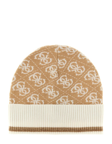 Cappello a cuffia con logo 4G Guess AW9979WOL01