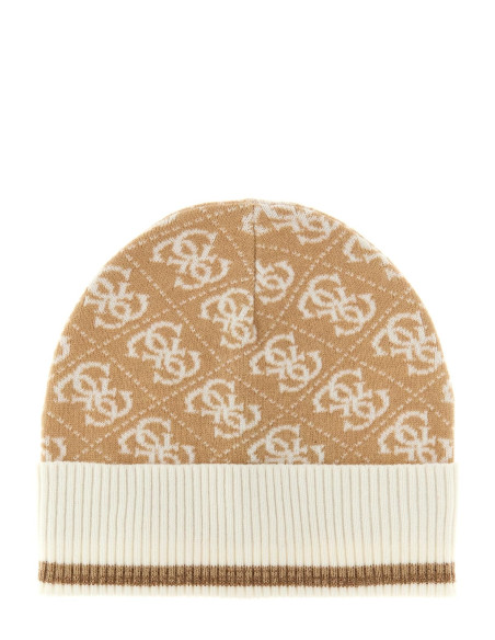 Cappello a cuffia con logo 4G Guess AW9979WOL01