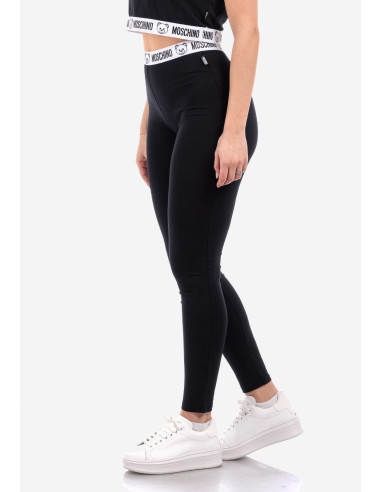 Leggings nero Moschino V6A6810440605555
