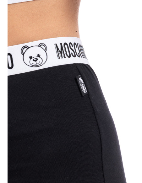 Leggings nero Moschino V6A6810440605555