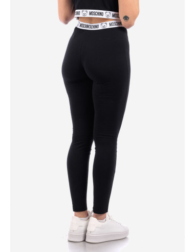 Leggings nero Moschino V6A6810440605555