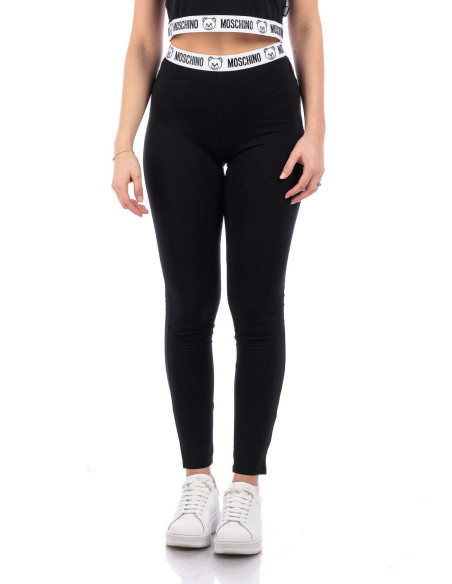 Leggings nero Moschino V6A6810440605555