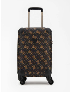 Trolley Berta brown logo Guess S8688943