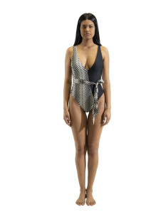 Costume intero Liu.jo con stampa zebrata VA4138J6448