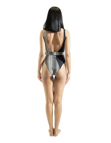 Costume intero Liu.jo con stampa zebrata...