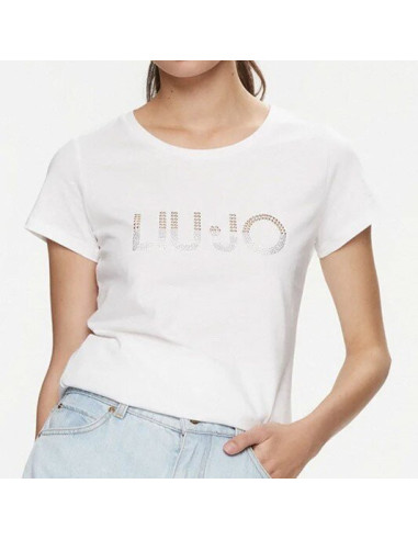 T-shirt Liu.jo con strass VA4216JS923