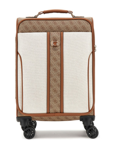 Trolley Kerima travel natural/latte logo Guess A9337983