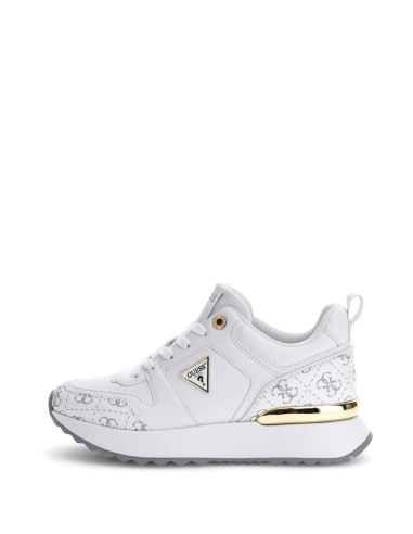 Sneakers Runner Kynneth bianco Guess FLTKYNELE12
