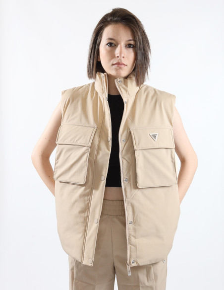 Gilet piumino in nylon Guess V4YL00WG982