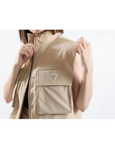 Gilet piumino in nylon Guess V4YL00WG982