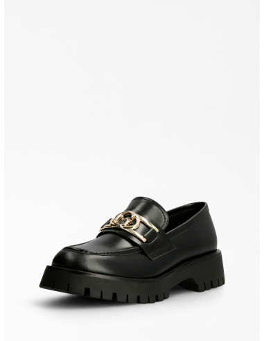 Mocassino Ilary in vera pelle Guess FL7ILRLEA14
