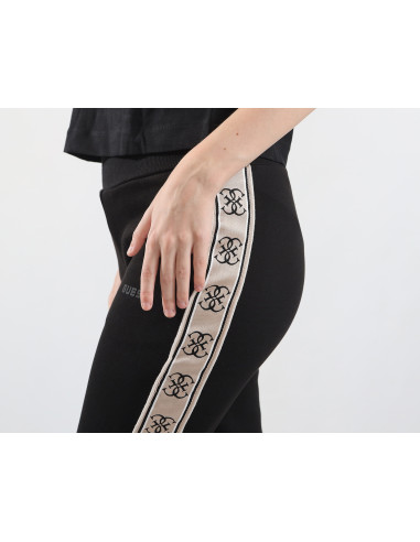 Pantalone Jogger logo laterale Guess V2YB15KB3P2