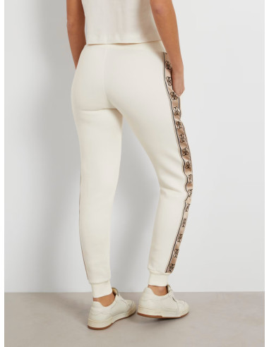 Pantalone Jogger logo laterale Guess V2YB15KB3P2