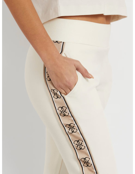 Pantalone Jogger logo laterale Guess V2YB15KB3P2
