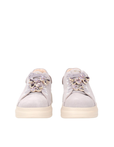 Sneakers in pelle scamosciato malva Tosca Blu SF2401S017