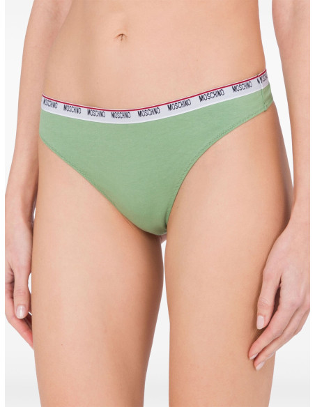 Set tre slip con logo Moschino V6A230344021888
