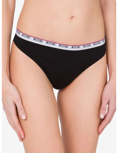 Set tre slip con logo Moschino V6A230344021888