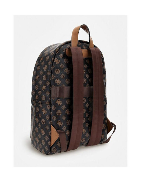 Zaino logo uomo moro con stampa 4G Guess HMPEONP3206