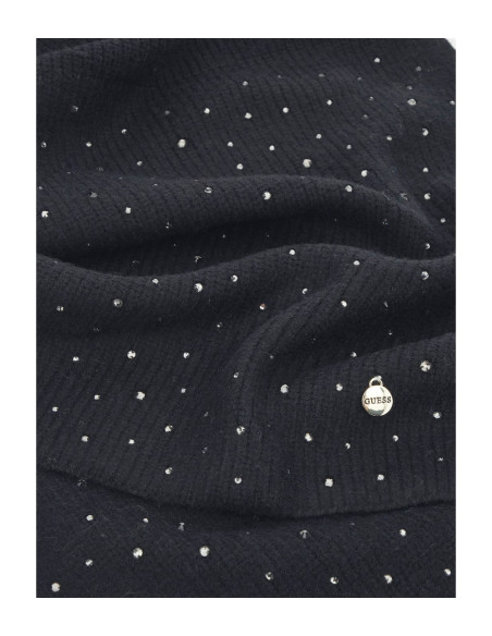 Sciarpa con strass nera Guess AW5214POL03
