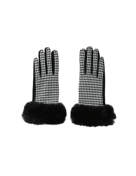 Guanti in pied de poul Liu.jo 2F4082T0300