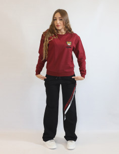 Felpa bordo Moschino V6A179044130195 2