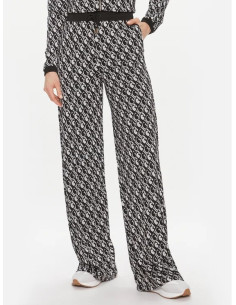 Pantalone jogger logato nero Guess V4RB11KC2X2