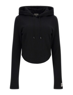 Felpa a costine con cappuccio Guess V4RQ03KC2U2