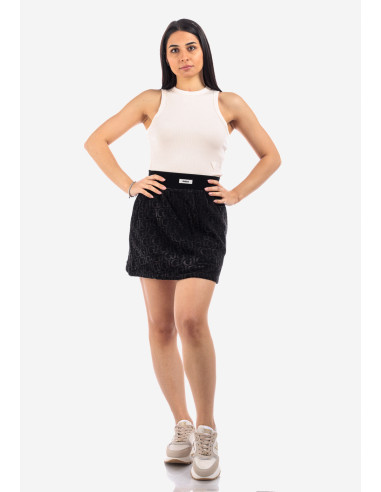 Gonna con logo nero Guess V4RD06KC2W0